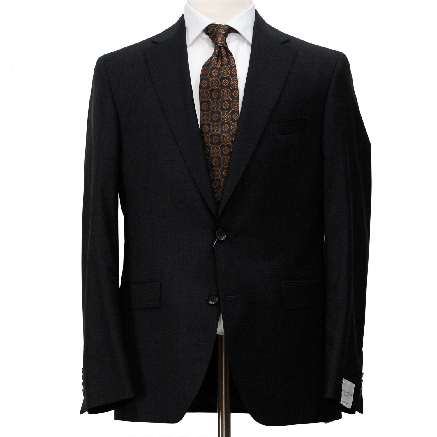 Black Micro Check Esprit Modern Fit Suit - Jack Victor 3 Black Micro Check Esprit Modern Fit Suit - Jack Victor