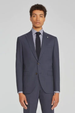 Indigo Blue Dean Contemporary Fit Wool Stretch Suit - Jack Victor 11 Indigo Blue Dean Contemporary Fit Wool Stretch Suit - Jack Victor -ETON Store 3222451 BLUEGREY JT207645 12442 bc71a2f6 4a62 462d b3b4 6f94475eeb76 1