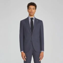 Blue Solid Smart-Twist Wool Stretch Dean Contemporary Fit Suit - Jack Victor 17 Blue Solid Smart-Twist Wool Stretch Dean Contemporary Fit Suit - Jack Victor -ETON Store 3222451 BLUEGREY JT207645 12442 bc71a2f6 4a62 462d b3b4 6f94475eeb76