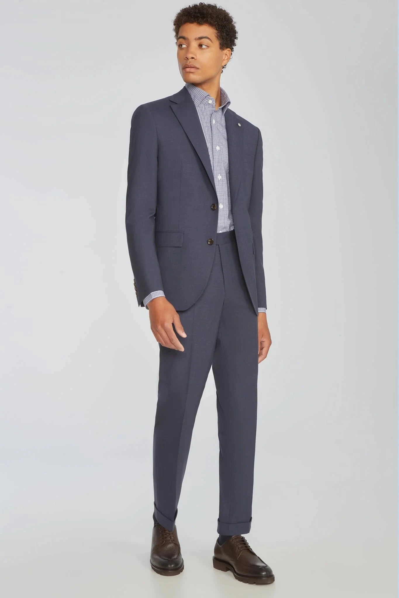 Indigo Blue Dean Contemporary Fit Wool Stretch Suit - Jack Victor 8 Indigo Blue Dean Contemporary Fit Wool Stretch Suit - Jack Victor - Image 6