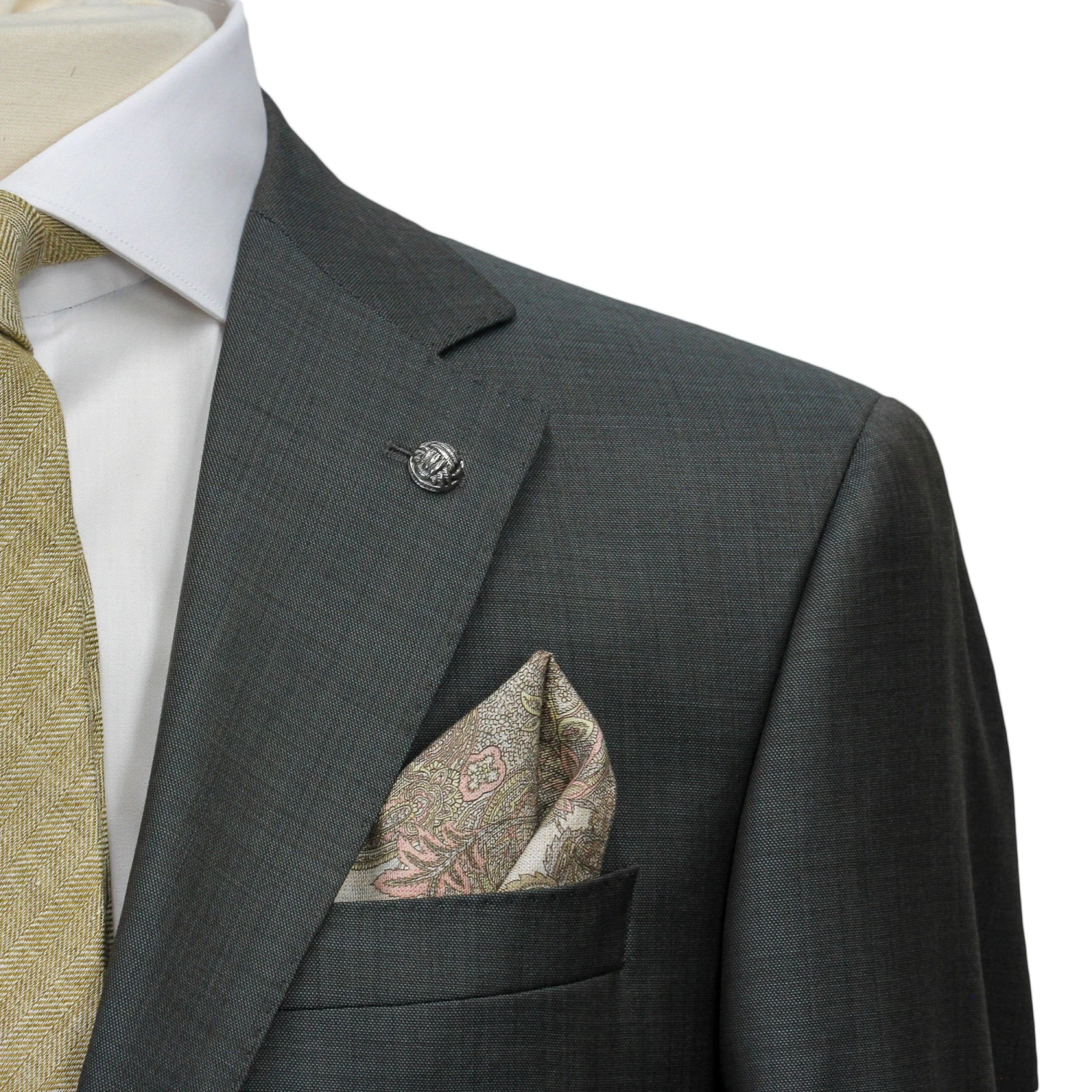 Sartorial Forest Green Urban Slim Fit Wool Suit - Jack Victor 8 Sartorial Forest Green Urban Slim Fit Wool Suit - Jack Victor - Image 6