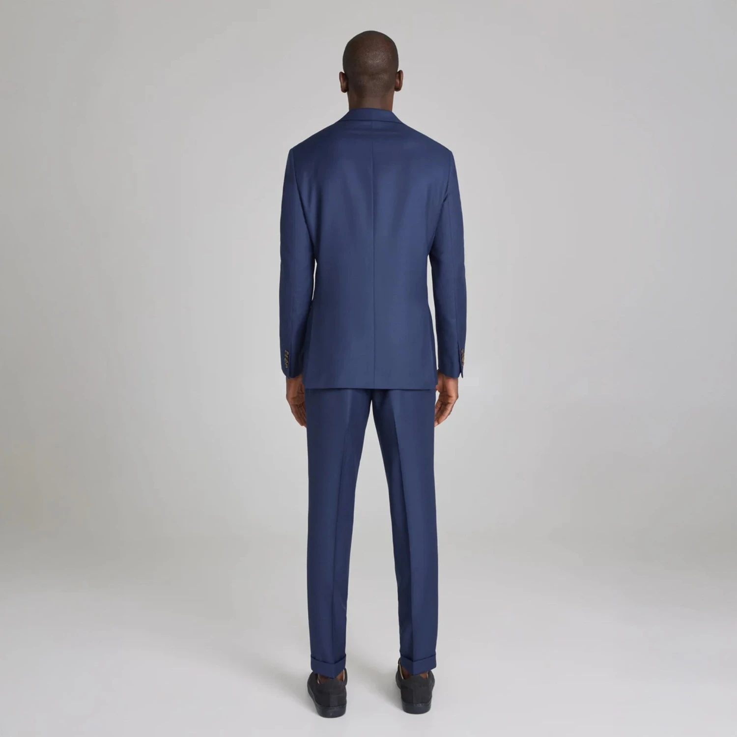 Royal Blue Solid Super 120s Wool Dean Contemporary Trim Fit Suit - Jack Victor 6 Royal Blue Solid Super 120s Wool Dean Contemporary Trim Fit Suit - Jack Victor - Image 4