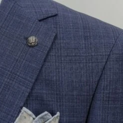 Stone Blue Tonal Check Esprit Modern Fit Suit - Jack Victor 13 Stone Blue Tonal Check Esprit Modern Fit Suit - Jack Victor -ETON Store 3231459 ESPRIT 6