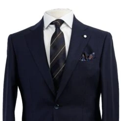 Blue Neat Mantua Contemporary Fit Suit - Luigi Bianchi -ETON Store 3232462 ESPRIT 08