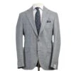 Light Gray And Blue Windowpane Check Montana Contemporary Fit Wool Suit - Jack Victor 2 Light Gray And Blue Windowpane Check Montana Contemporary Fit Wool Suit - Jack Victor -ETON Store 3232616 MONTANA 1