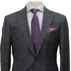 Dark Gray Neat Esprit Modern Fit Super 110s Wool Suit - Jack Victor 9 Dark Gray Neat Esprit Modern Fit Super 110s Wool Suit - Jack Victor -ETON Store 3241110 ESPRIT 2