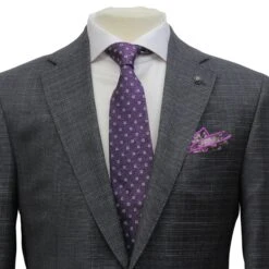 Dark Gray Neat Esprit Modern Fit Super 110s Wool Suit - Jack Victor 10 Dark Gray Neat Esprit Modern Fit Super 110s Wool Suit - Jack Victor -ETON Store 3241110 ESPRIT 3