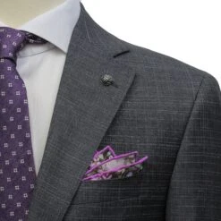 Dark Gray Neat Esprit Modern Fit Super 110s Wool Suit - Jack Victor 11 Dark Gray Neat Esprit Modern Fit Super 110s Wool Suit - Jack Victor -ETON Store 3241110 ESPRIT 5