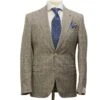 Taupe Windowpane Check Esprit Modern Fit Super 130s Wool Suit - Jack Victor 2 Taupe Windowpane Check Esprit Modern Fit Super 130s Wool Suit - Jack Victor -ETON Store 3241613 ESPRIT 1