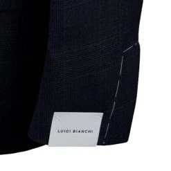 Navy Check Drago Wool Dream Fit Suit - Luigi Bianchi 18 Navy Check Drago Wool Dream Fit Suit - Luigi Bianchi -ETON Store 33520 01 DREAM 8