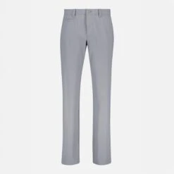 Gray Technical Stretch Fabric Chino-Style Golf Pants - ALBERTO 18 Gray Technical Stretch Fabric Chino-Style Golf Pants - ALBERTO -ETON Store 4060253597272 05 jpg