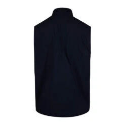 Stenströms Navy Blue Technical Jersey Full-Zip Vest -ETON Store 4300602500190 2