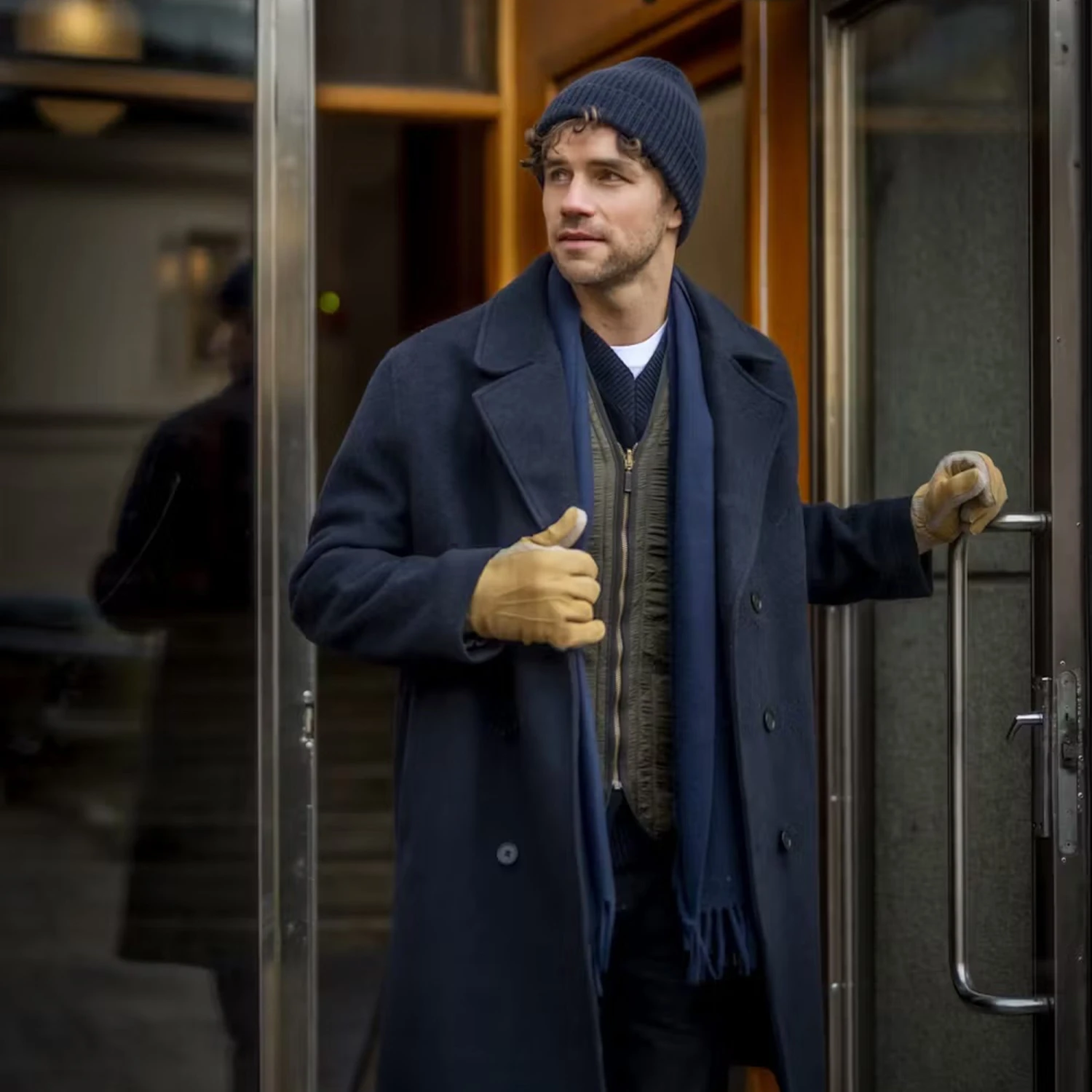 Camel Geoffrey Wool-Lined Hairsheep Suede Gloves - Hestra 6 Camel Geoffrey Wool-Lined Hairsheep Suede Gloves - Hestra - Image 4