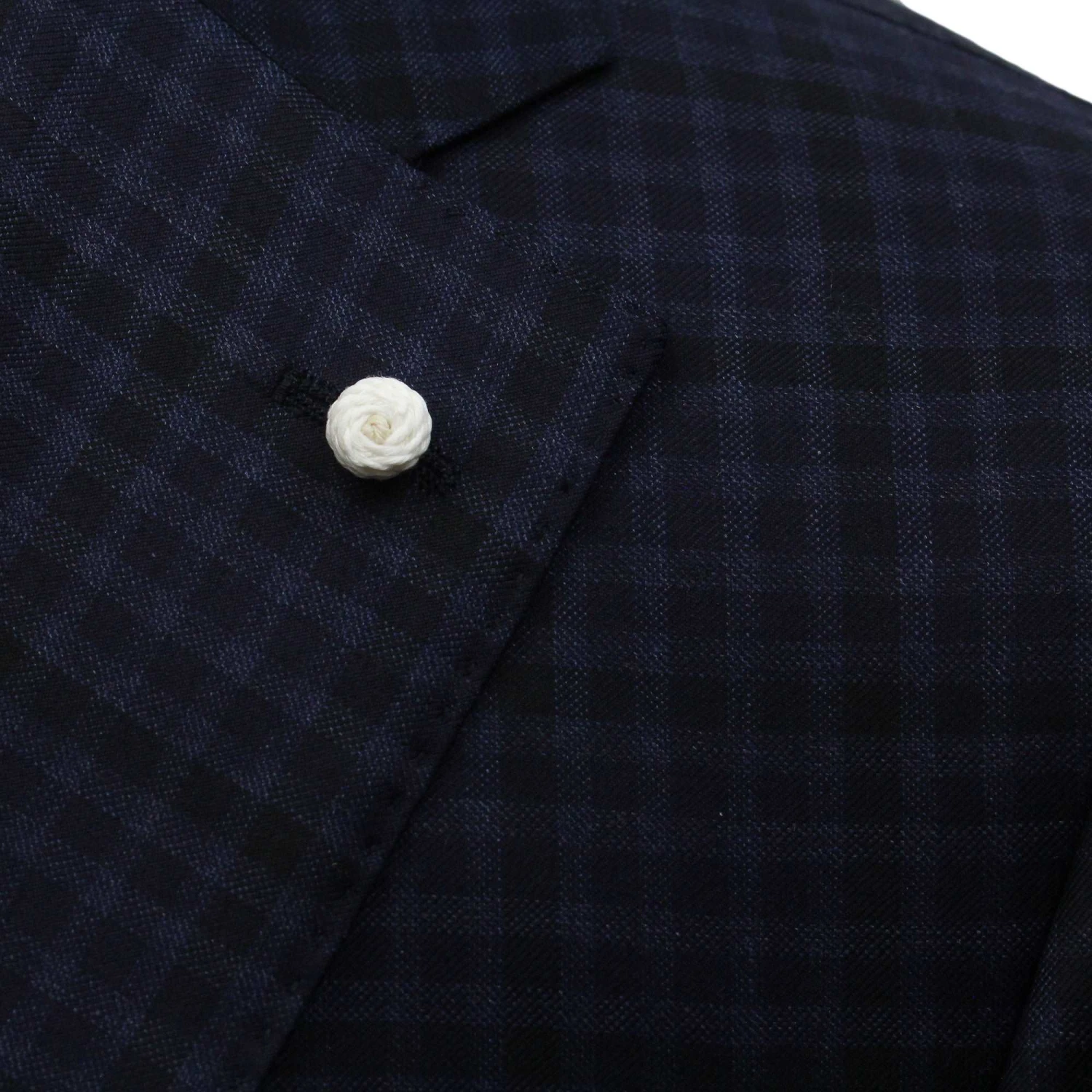 Blue Check Dream Fit Super 140s REDA Wool Suit - Luigi Bianchi 8 Blue Check Dream Fit Super 140s REDA Wool Suit - Luigi Bianchi - Image 6