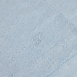 Light Blue Linen Crew Neck T-Shirt - Stenströms 11 Light Blue Linen Crew Neck T-Shirt - Stenströms -ETON Store 4400382462830 5