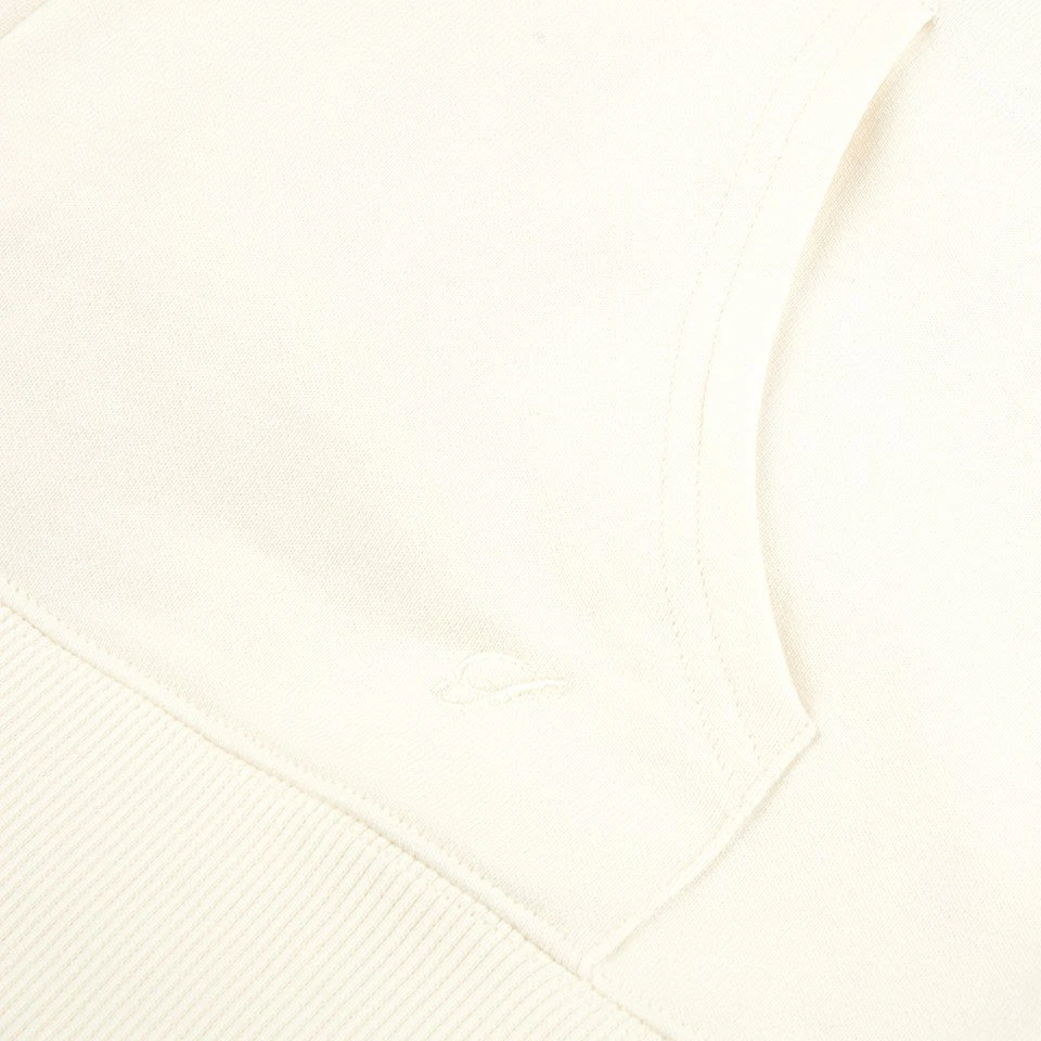 Off-White Zipped Cotton Hoodie - Stenströms 5 Off-White Zipped Cotton Hoodie - Stenströms - Image 4