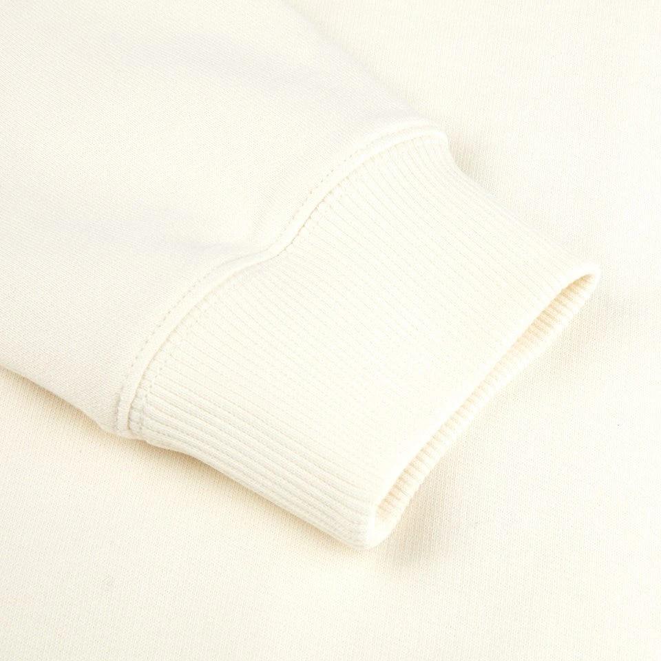 Off-White Zipped Cotton Hoodie - Stenströms 6 Off-White Zipped Cotton Hoodie - Stenströms - Image 5