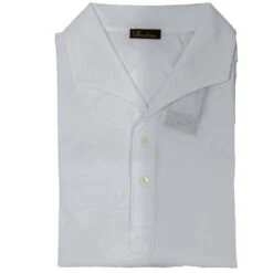 White Short Sleeve Piqué Polo Shirt - Stenströms 15 White Short Sleeve Piqué Polo Shirt - Stenströms -ETON Store 4401222485010 STENSTROMS 1