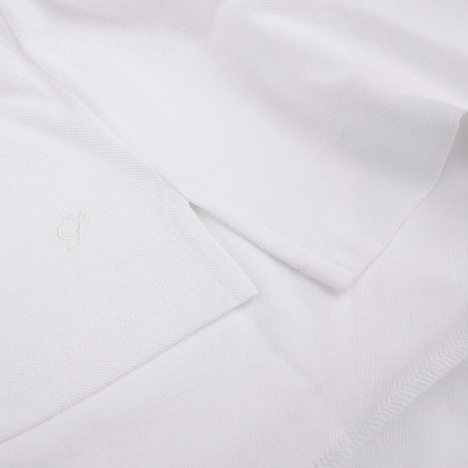 White Piqué Polo Shirt Shirt - Stenströms 6 White Piqué Polo Shirt Shirt - Stenströms - Image 4