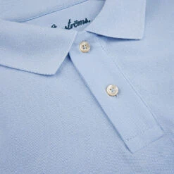Light Blue Piqué Polo Shirt Shirt - Stenströms 8 Light Blue Piqué Polo Shirt Shirt - Stenströms -ETON Store 4401252401100 3