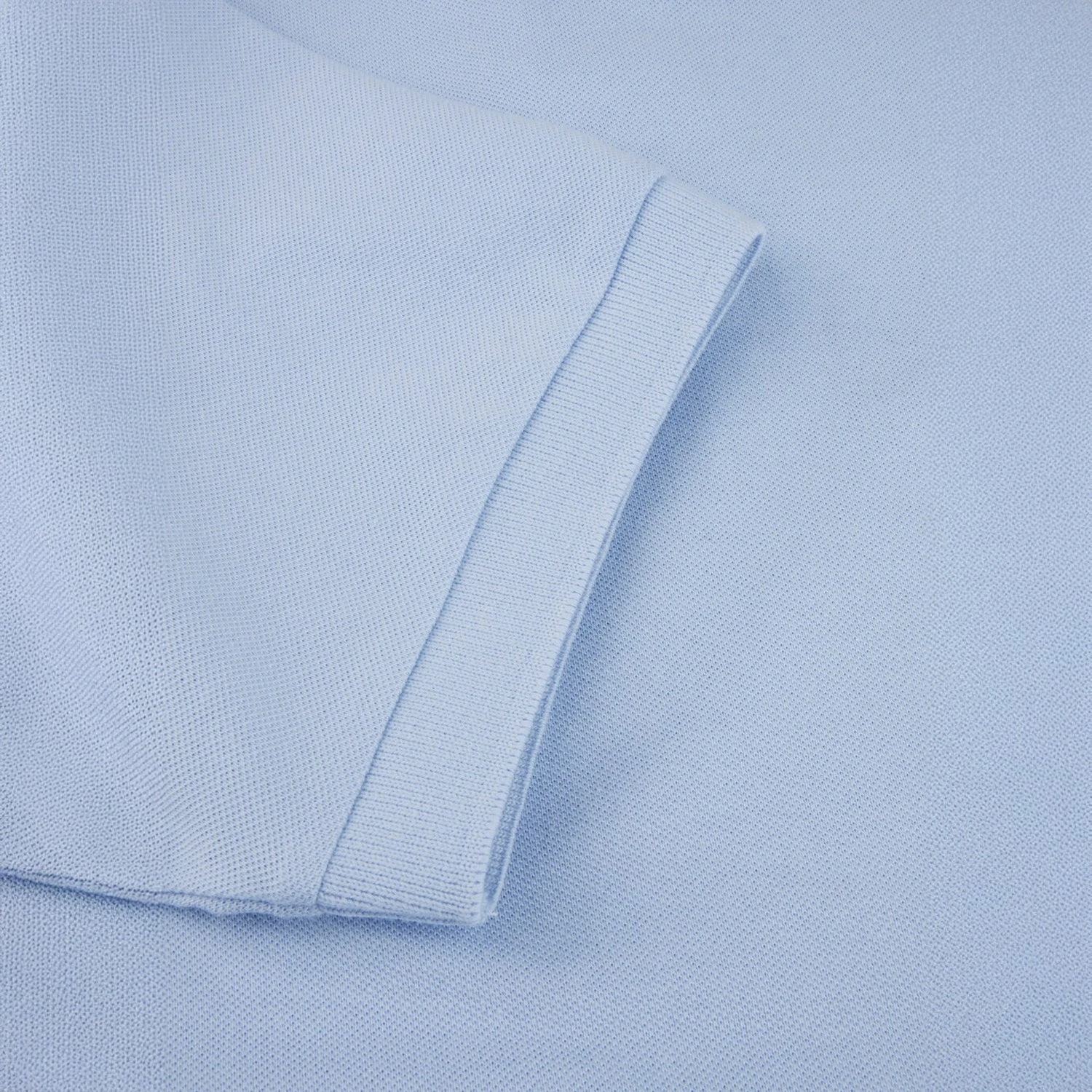 Light Blue Piqué Polo Shirt Shirt - Stenströms 7 Light Blue Piqué Polo Shirt Shirt - Stenströms - Image 5