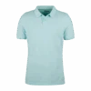 Cyan Blue Piqué Polo Shirt Shirt - Stenströms