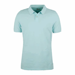 Cyan Blue Piqué Polo Shirt Shirt - Stenströms