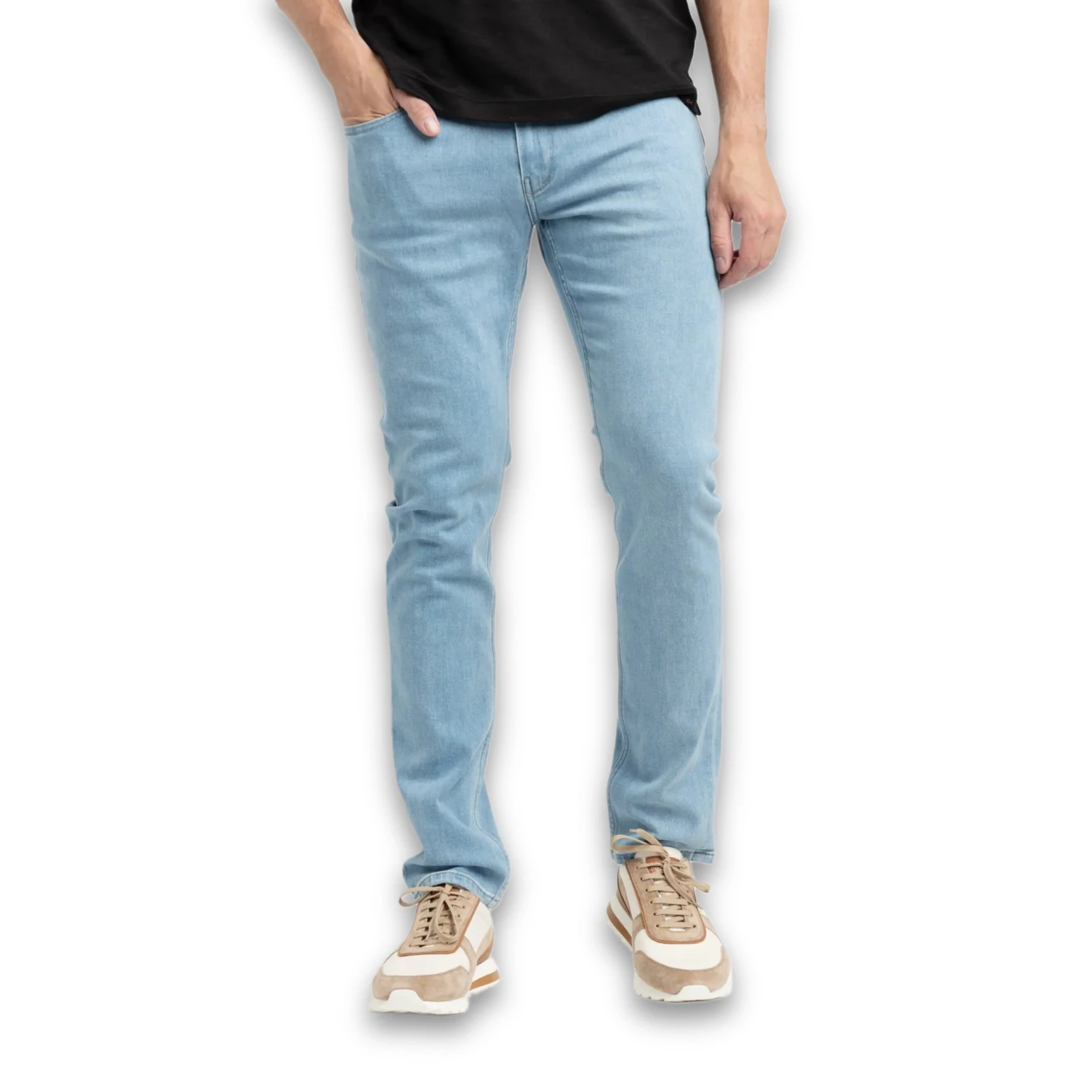 Lennox - Farman - Slim Fit 5-Pocket Jean - PAIGE 4 Lennox - Farman - Slim Fit 5-Pocket Jean - PAIGE - Image 2