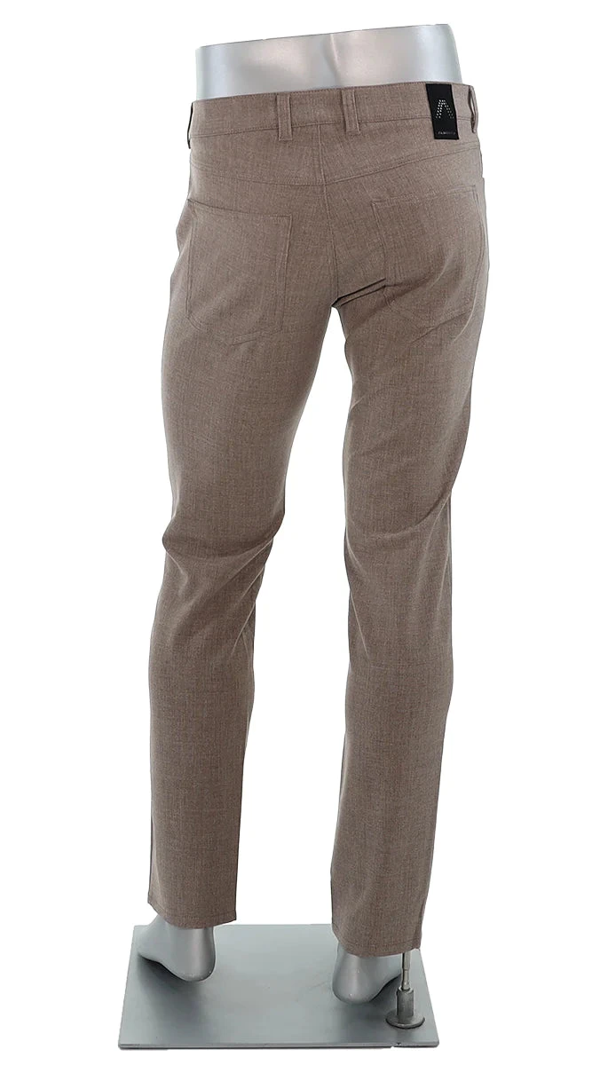 ALBERTO - PIPE Ceramica Desert (Beige Melange) Dress Five Pocket Pants 4 ALBERTO - PIPE Ceramica Desert (Beige Melange) Dress Five Pocket Pants - Image 2