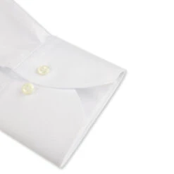White Textured Twill Fitted Body Shirt - Stenströms 7 White Textured Twill Fitted Body Shirt - Stenströms -ETON Store 6027118445000 5
