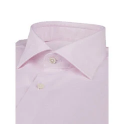 Light Pink Fitted Body Neat Twill Shirt - Stenströms 6 Light Pink Fitted Body Neat Twill Shirt - Stenströms -ETON Store 6027513205540 3