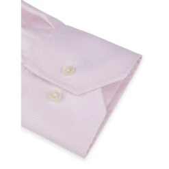 Light Pink Fitted Body Neat Twill Shirt - Stenströms 7 Light Pink Fitted Body Neat Twill Shirt - Stenströms -ETON Store 6027513205540 5