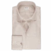 Champagne Houndstooth Oxford Cotton Fitted Body Shirt - Stenströms 1 Champagne Houndstooth Oxford Cotton Fitted Body Shirt - Stenströms -ETON Store 6027518617203 1