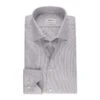 Gray Striped Twill Fitted Body Shirt - Stenströms 2 Gray Striped Twill Fitted Body Shirt - Stenströms -ETON Store 6027918831322 1