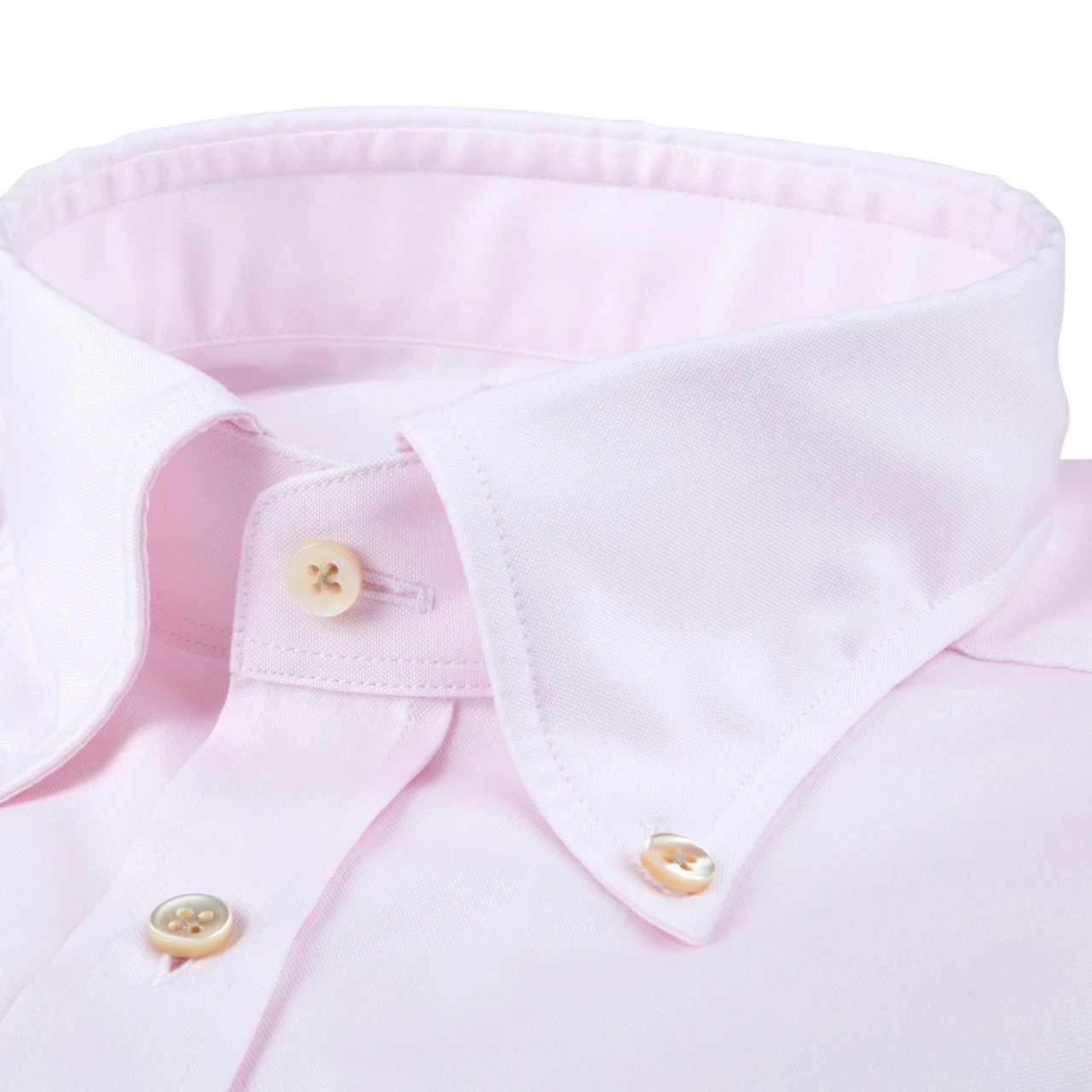 Casual Pink Fitted Body Oxford Shirt - Stenströms 4 Casual Pink Fitted Body Oxford Shirt - Stenströms - Image 2