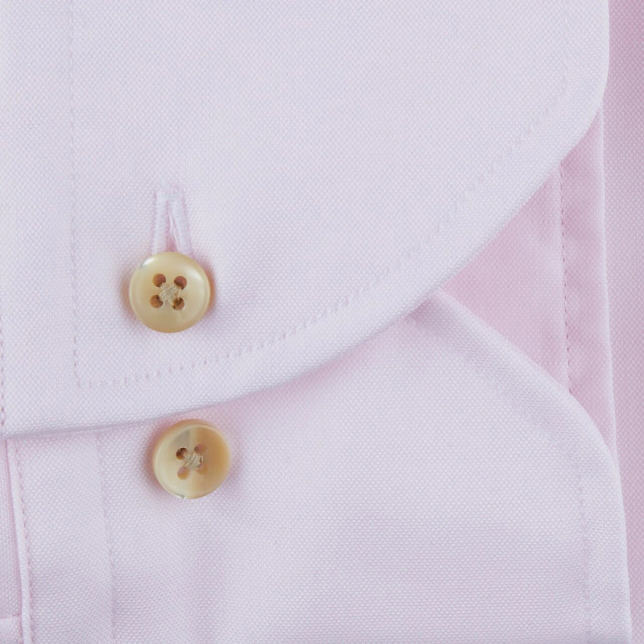 Casual Pink Fitted Body Oxford Shirt - Stenströms 5 Casual Pink Fitted Body Oxford Shirt - Stenströms - Image 3