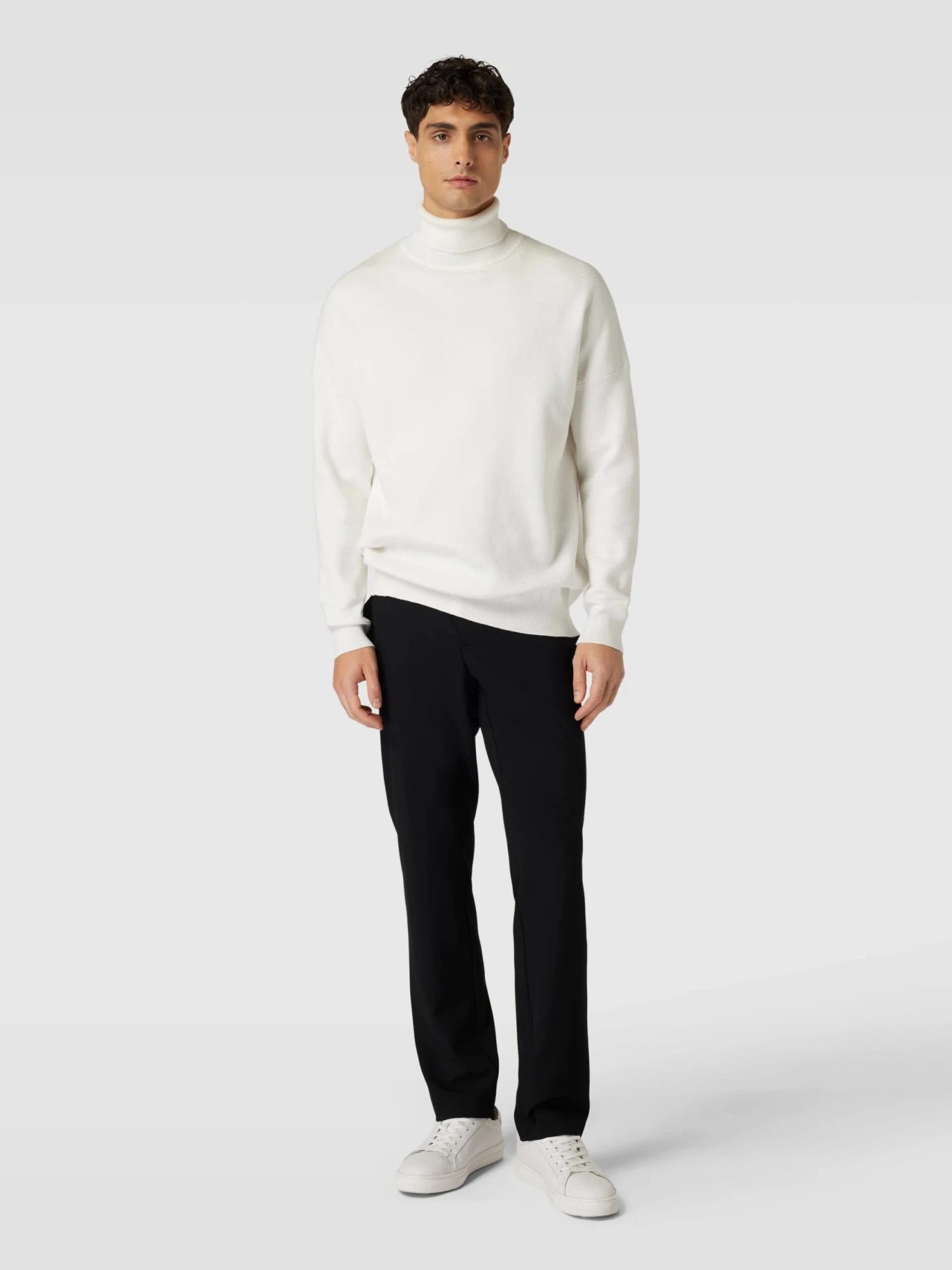 Ceramica Rob Slim Fit Stretch Black Dress Pant - ALBERTO 5 Ceramica Rob Slim Fit Stretch Black Dress Pant - ALBERTO - Image 3