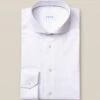 White Signature Twill Extreme Cut Away Collar Slim Fit Shirt - ETON 1 White Signature Twill Extreme Cut Away Collar Slim Fit Shirt - ETON -ETON Store 6218 0c98b2d5d3 original