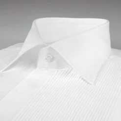 Stenströms White Fitted Body Tuxedo Shirt With Classic Collar -ETON Store 6275611032000 4
