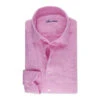 Soft Pink Linen Fitted Body Shirt - Stenströms 1 Soft Pink Linen Fitted Body Shirt - Stenströms -ETON Store 6757217970510 1
