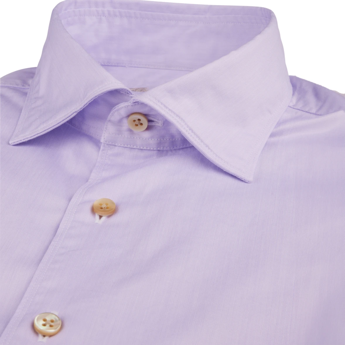 Lavender Garment Wash Fitted Body Casual Poplin Shirt - Stenströms 4 Lavender Garment Wash Fitted Body Casual Poplin Shirt - Stenströms - Image 2