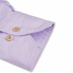 Lavender Garment Wash Fitted Body Casual Poplin Shirt - Stenströms 7 Lavender Garment Wash Fitted Body Casual Poplin Shirt - Stenströms -ETON Store 6757218765610 5