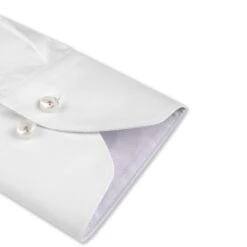 White Contrast Twill Fitted Body Shirt - Stenströms 7 White Contrast Twill Fitted Body Shirt - Stenströms -ETON Store 6847910618000 5