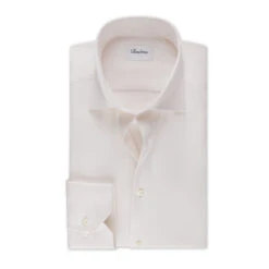Offwhite Oxford Slimline Shirt - Stenströms
