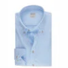 Casual Light Blue Oxford Slimline Shirt - Stenströms