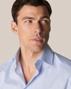 Light Blue Checked Fine Twill Contemporary Fit Shirt - ETON 16 Light Blue Checked Fine Twill Contemporary Fit Shirt - ETON -ETON Store 7766 f279de49d4 original