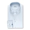 White Slimline Twill Shirt With Contrast - Stenströms