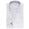 Stenströms White Twill Fitted Body Shirt With Gray Contrast Details 1 Stenströms White Twill Fitted Body Shirt With Gray Contrast Details -ETON Store 7847910580000 1