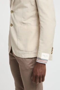 Light Beige Solid Lyocell-Linen-Cotton Unlined Sport Jacket - L.B.M 1911 29 Light Beige Solid Lyocell-Linen-Cotton Unlined Sport Jacket - L.B.M 1911 -ETON Store 7a9bac34587f3fd8b907120eb776f58e