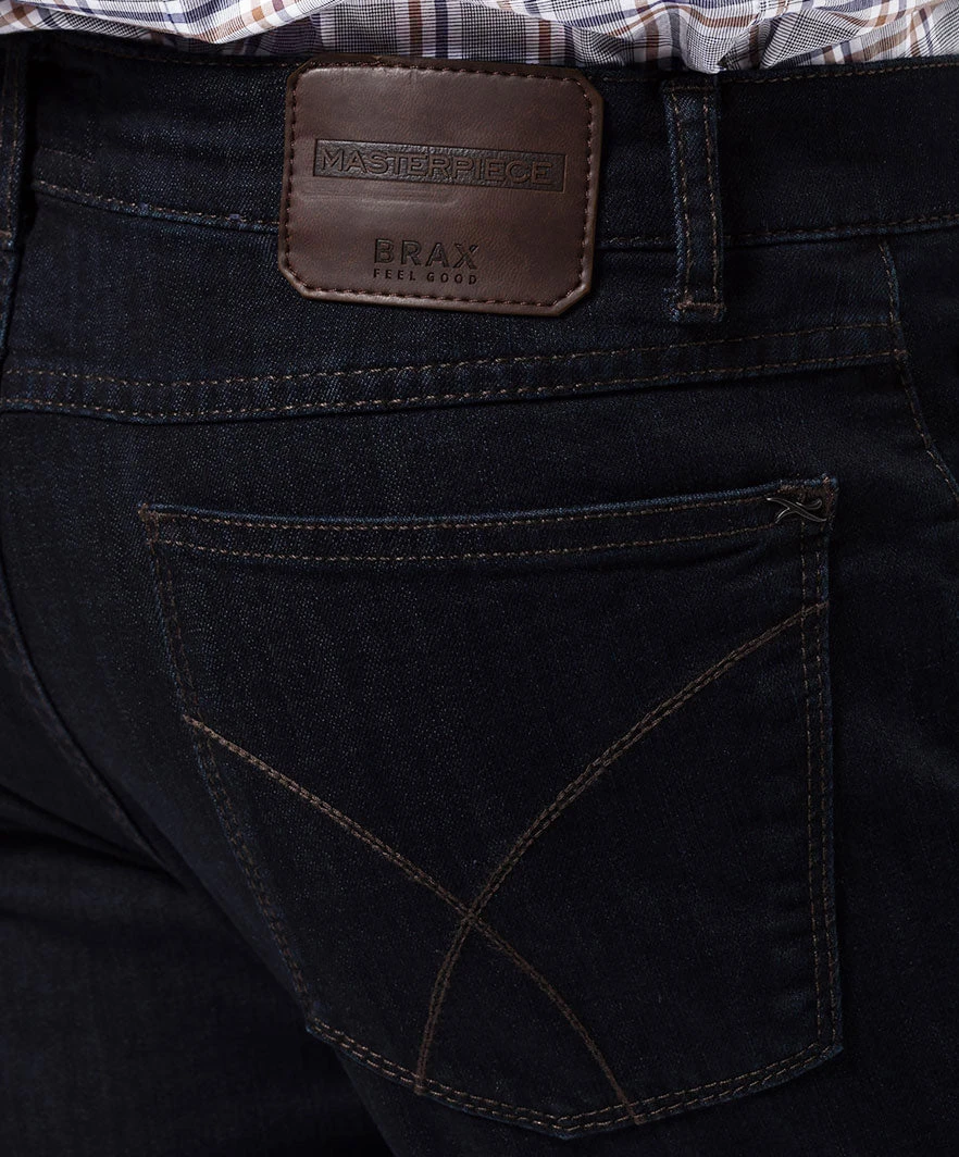 Brax - Dark Blue Cooper Denim Masterpiece Jeans 7 Brax - Dark Blue Cooper Denim Masterpiece Jeans - Image 5